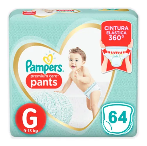 PAMPERS PANTS PREMIUN CARE  – Pañalera Belyan